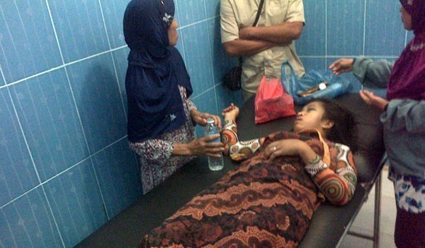 <b>Foto</b> Korban Penganiayaan PRT Rahmawati di Rawat di Rumah Sakit Kualatungkal